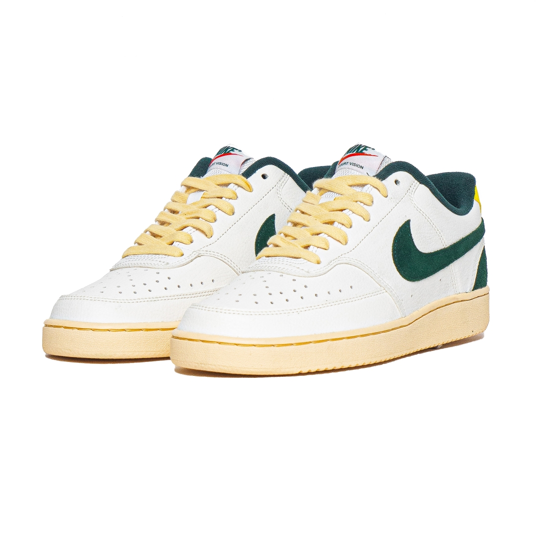 Nike Court Vision Low Sail Pro Green Yellow - FD0320-133