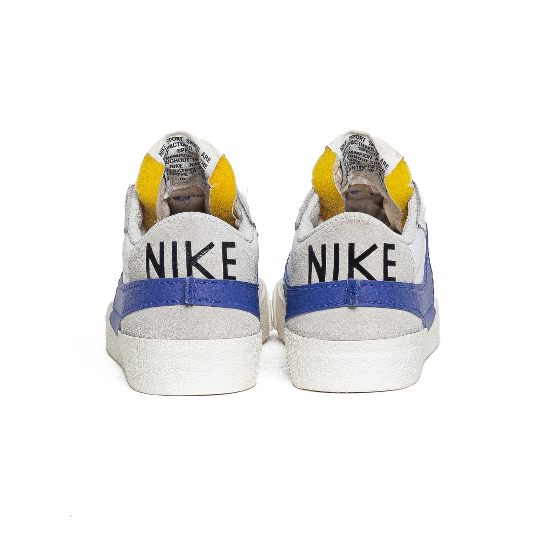 Nike Blazer Jumbo  Low 77 White Old Royal- DQ8768-100