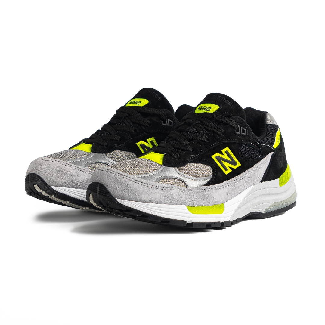 New Balance 992 MiUSA Black Grey Volt M992TQ