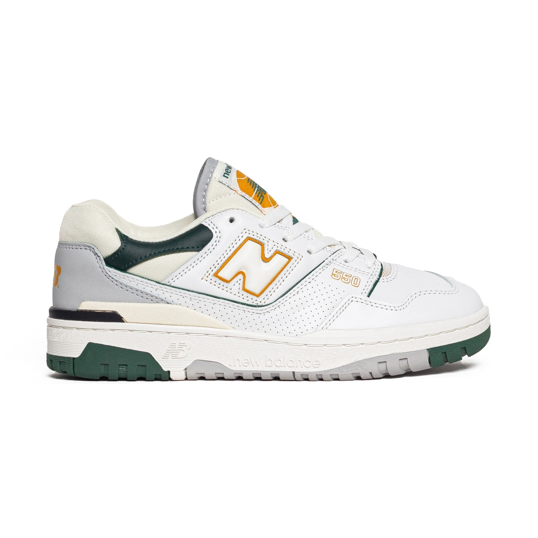 New Balance 550 White Nightwatch Green BB550PWC