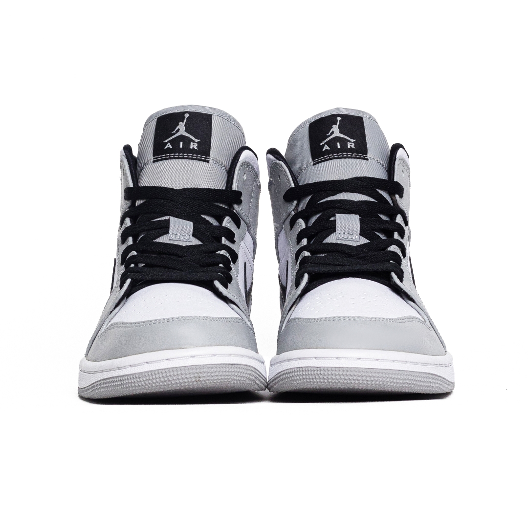 Nike Air Jordan 1 Mid Light Smoke Grey 554724-092