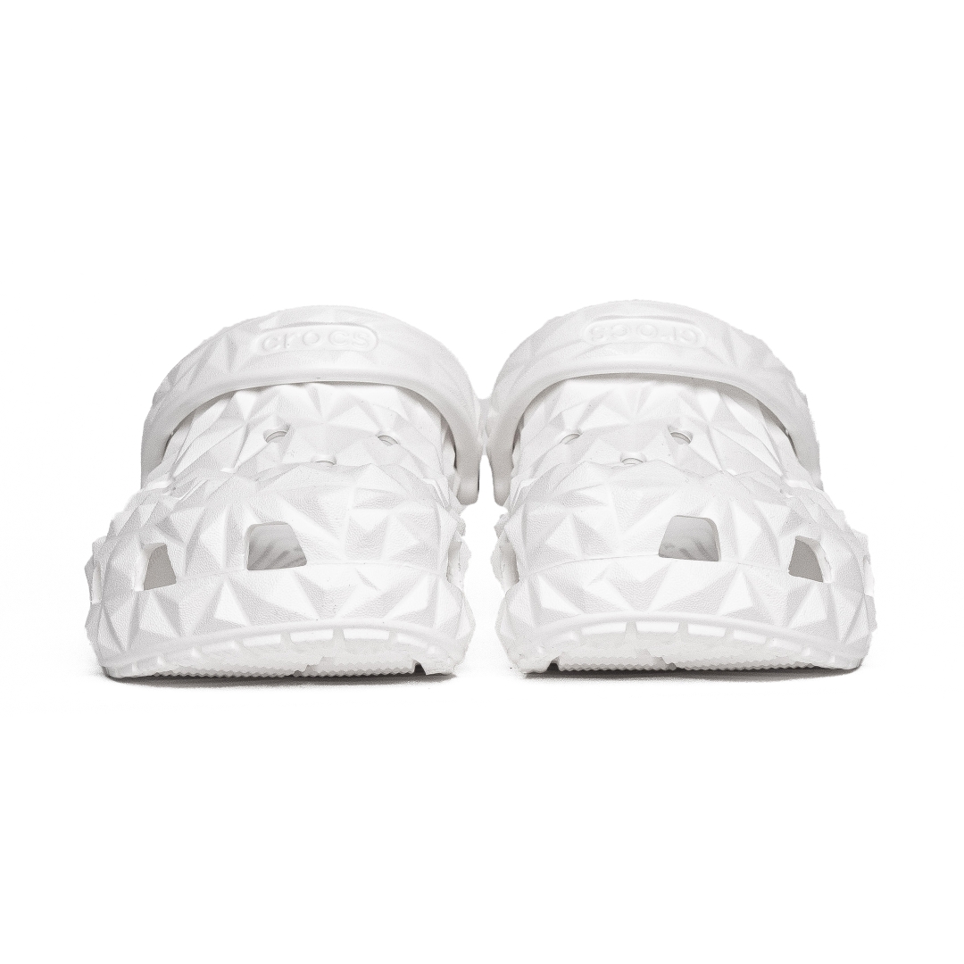 Dép Crocs Geometric Clog White