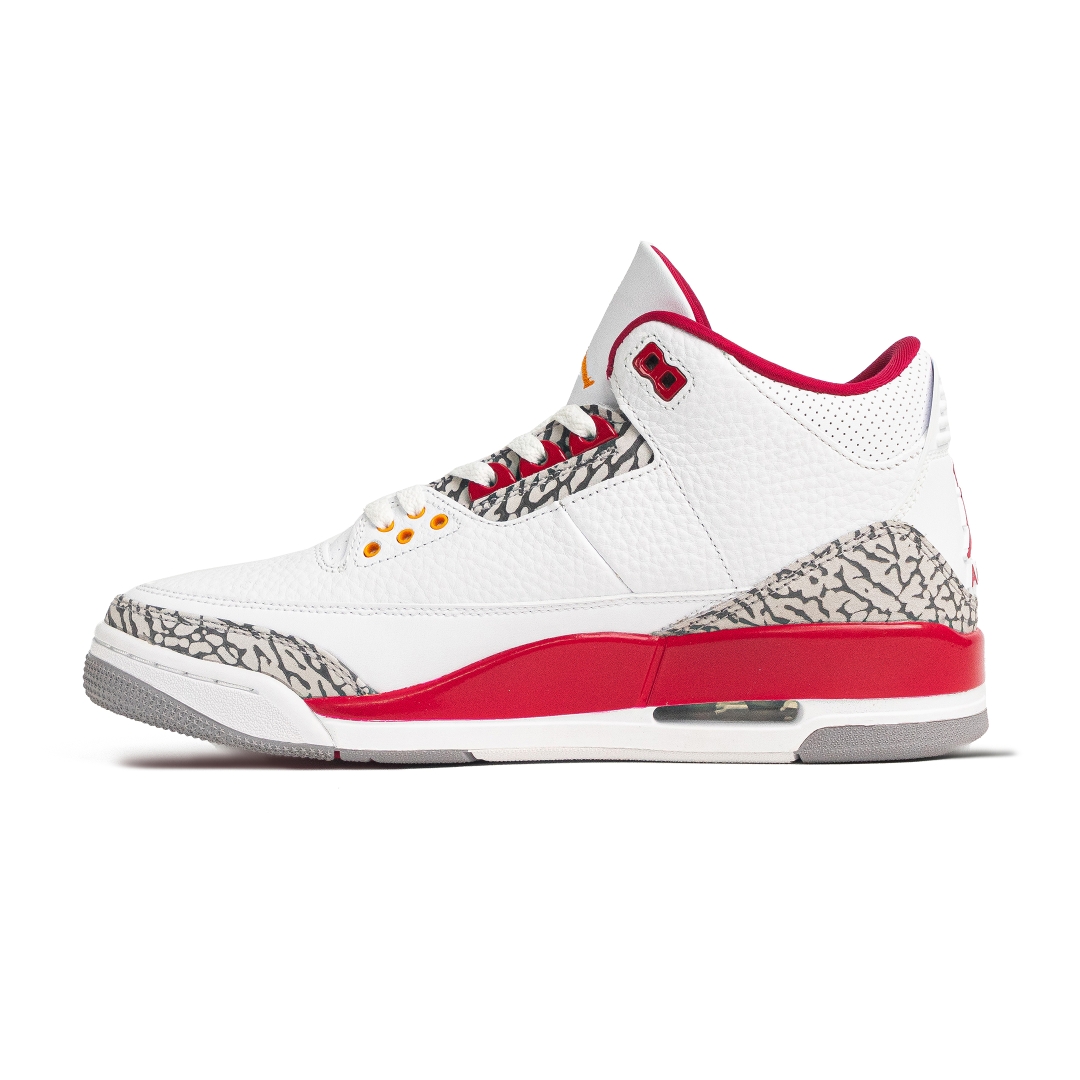Nike Air Jordan 3 Retro Cardinal Red - 398614-126