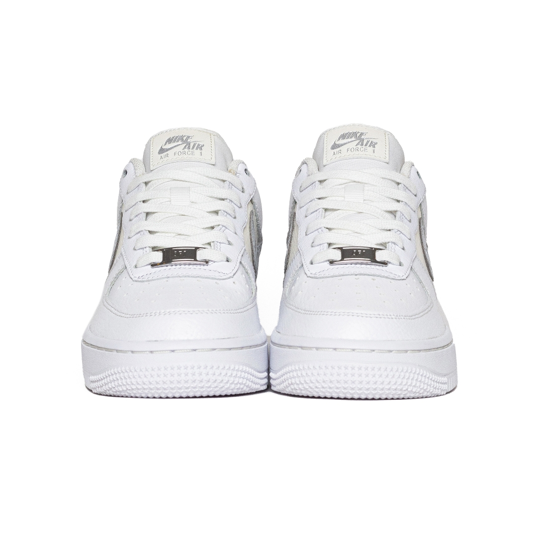 Nike Air Force 1 White Metallic Silver DV2237-100