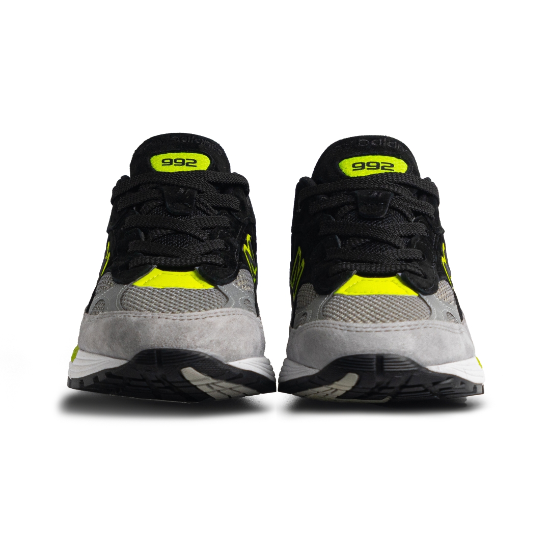 New Balance 992 MiUSA Black Grey Volt M992TQ