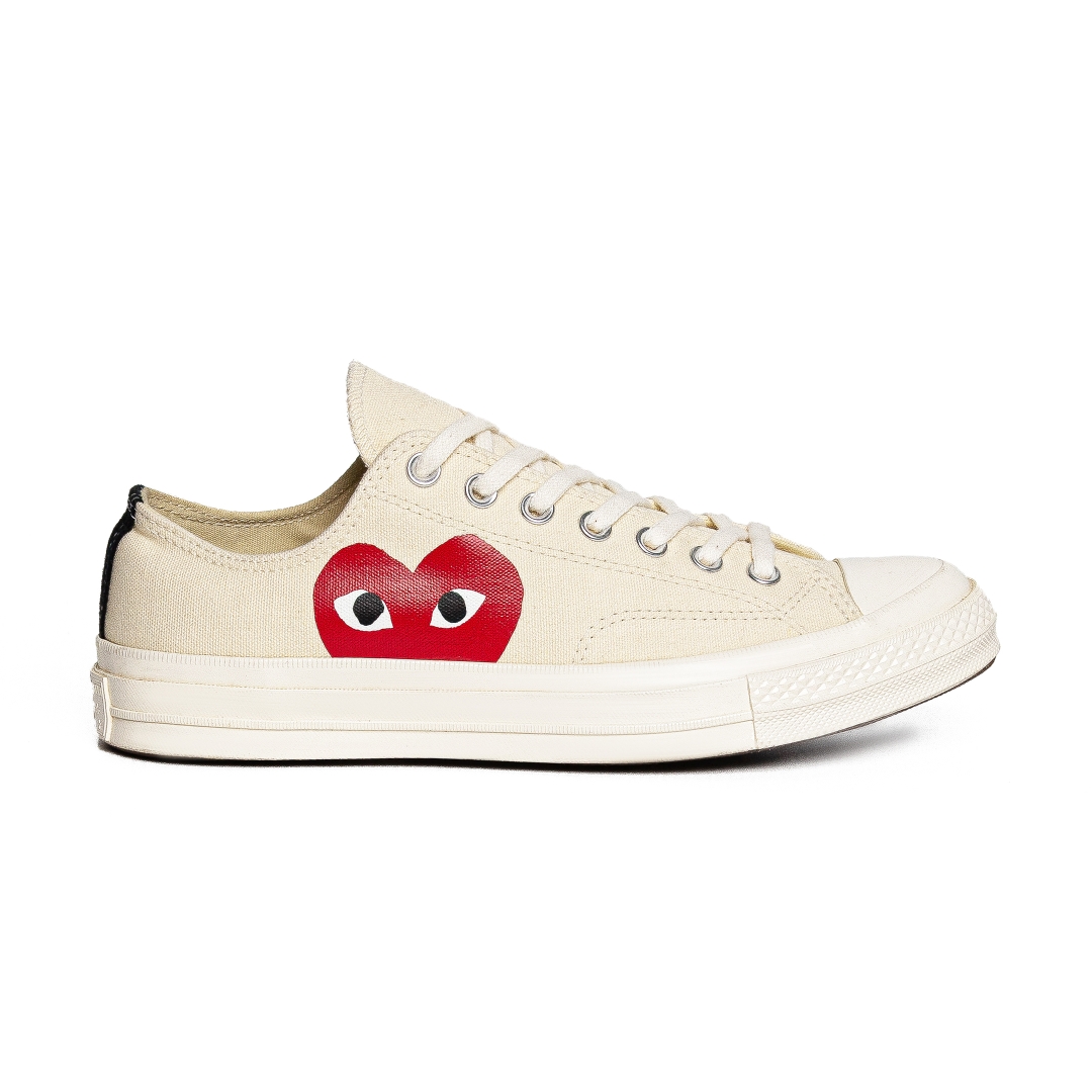 Converse CDG x Chuck 70 Ox Play Cream 150207C