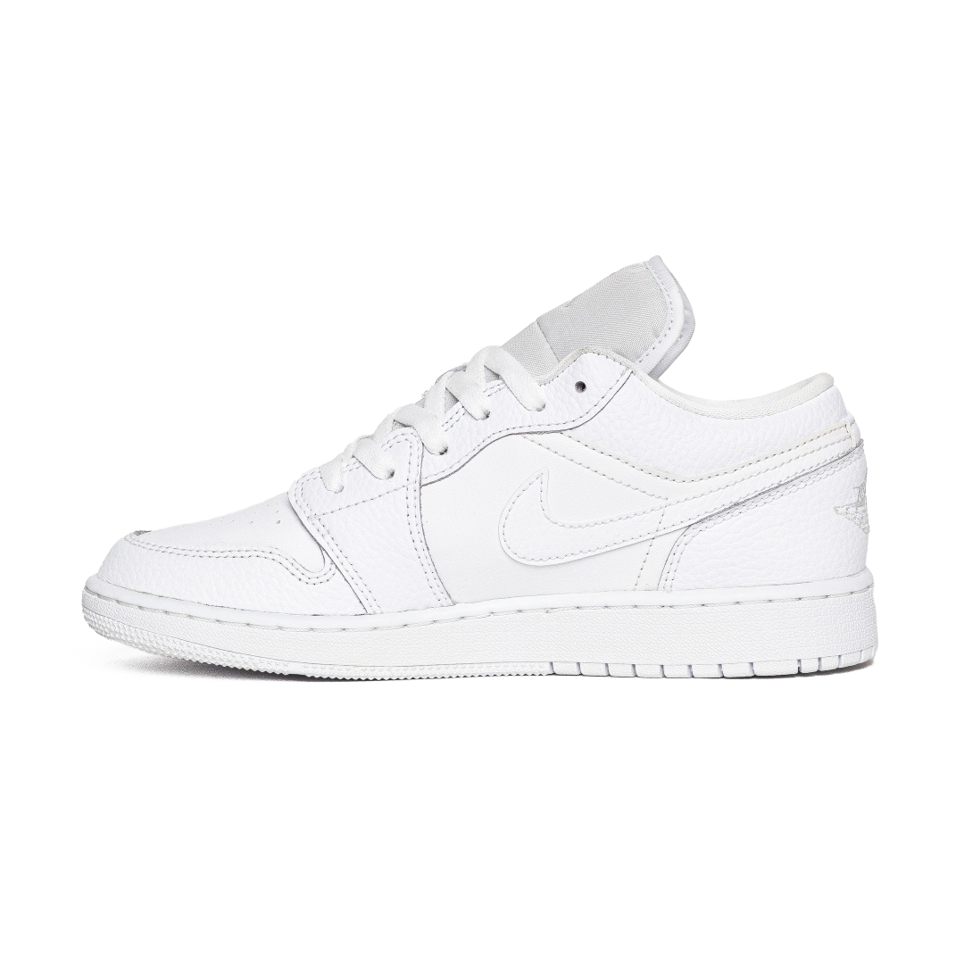 Nike Air Jordan 1 Low Alll White GS 553560 130