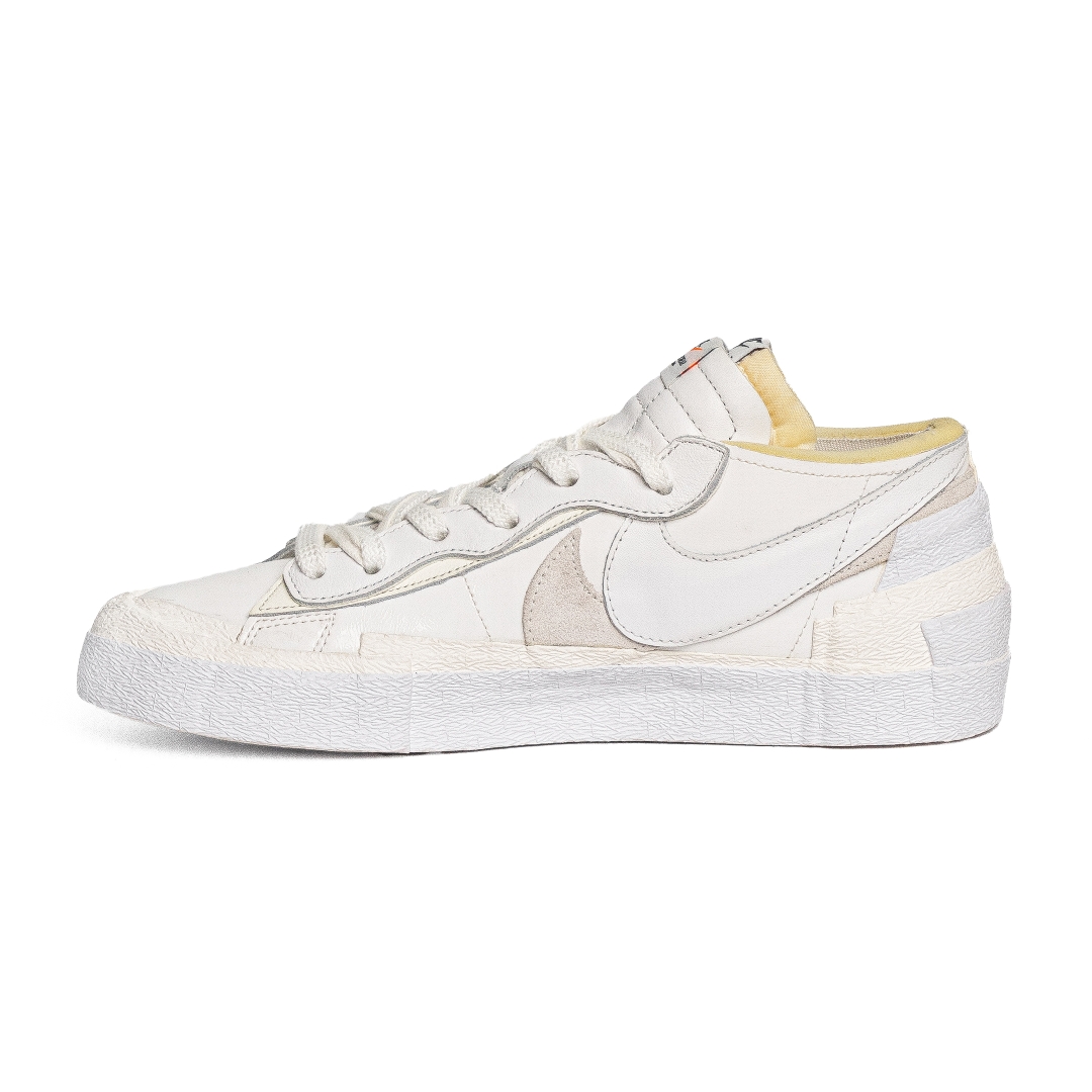 Nike Blazer Low x Sacai White Patent Leather DM6443-100