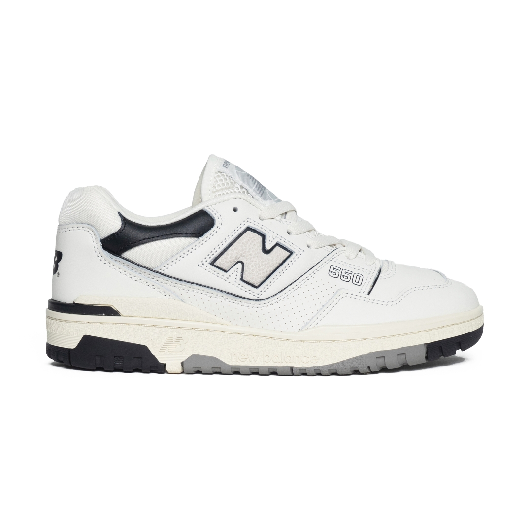 New Balance 550 Cream Black BB550LWT