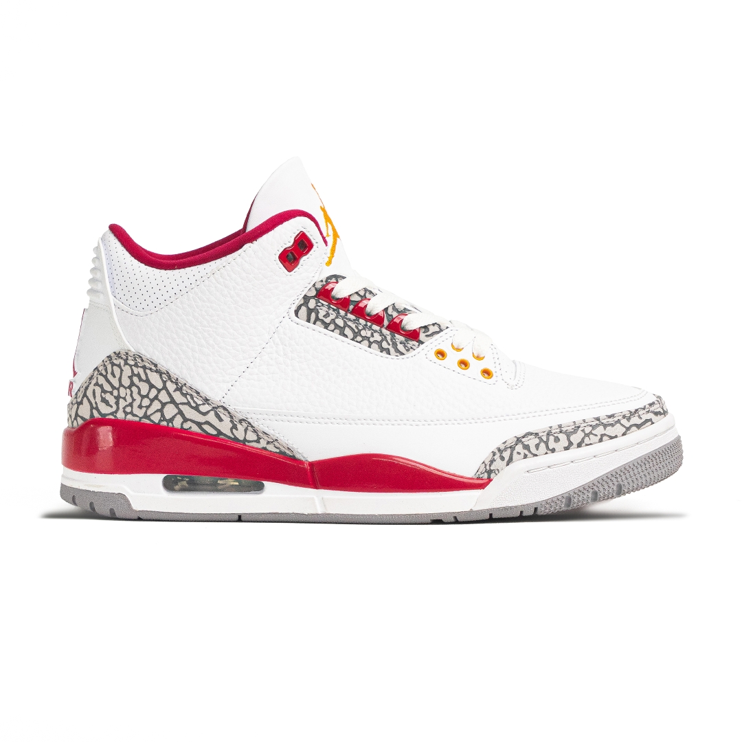 Nike Air Jordan 3 Retro Cardinal Red - 398614-126