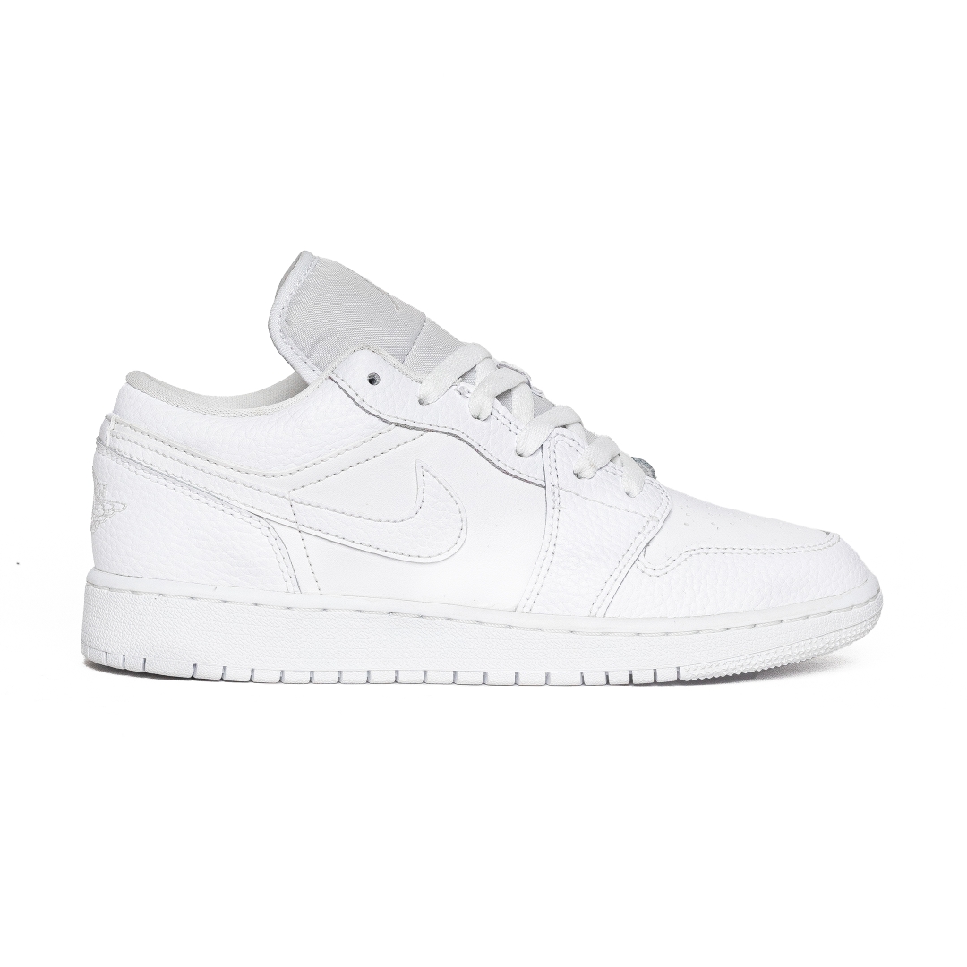 Nike Air Jordan 1 Low Alll White GS 553560 130
