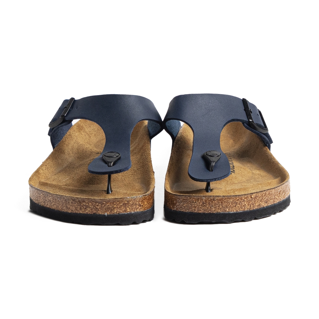 Dép Birkenstock Gizeh Birko Flor ‘Navy’ 0143621