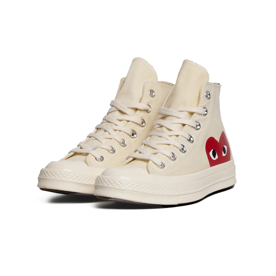  Converse CDG x Chuck Taylor 1970s High Cream P1K112-2