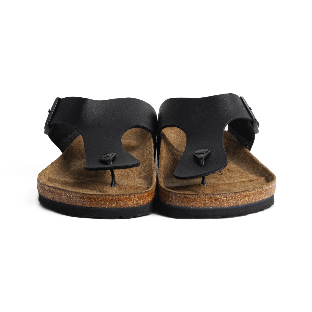 Dép Birkenstock Gizeh Birko Flor ‘Black’ 43691