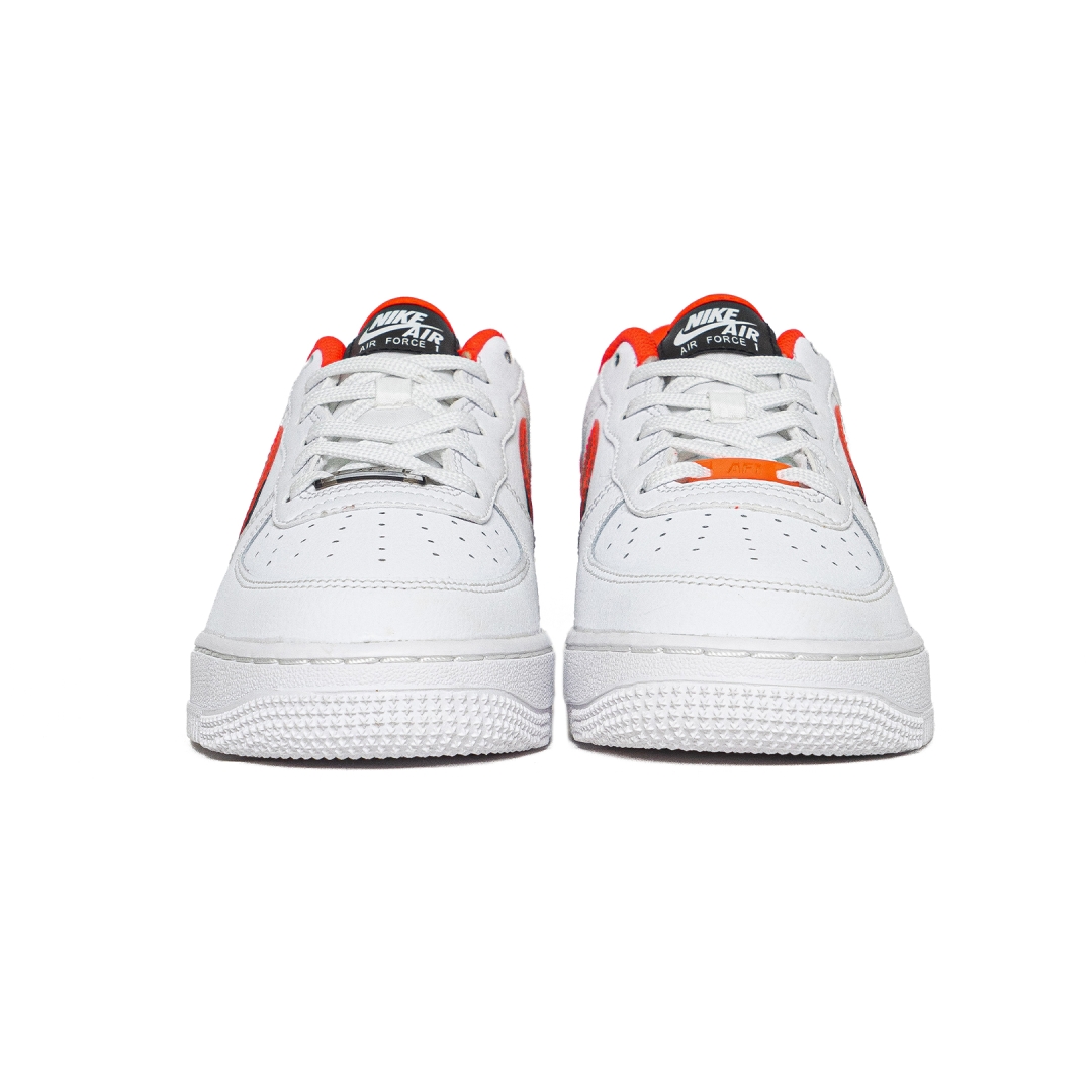 Nike Air Force 1 LV8 GS Double Swoosh Bright Crimson - CW1574-101