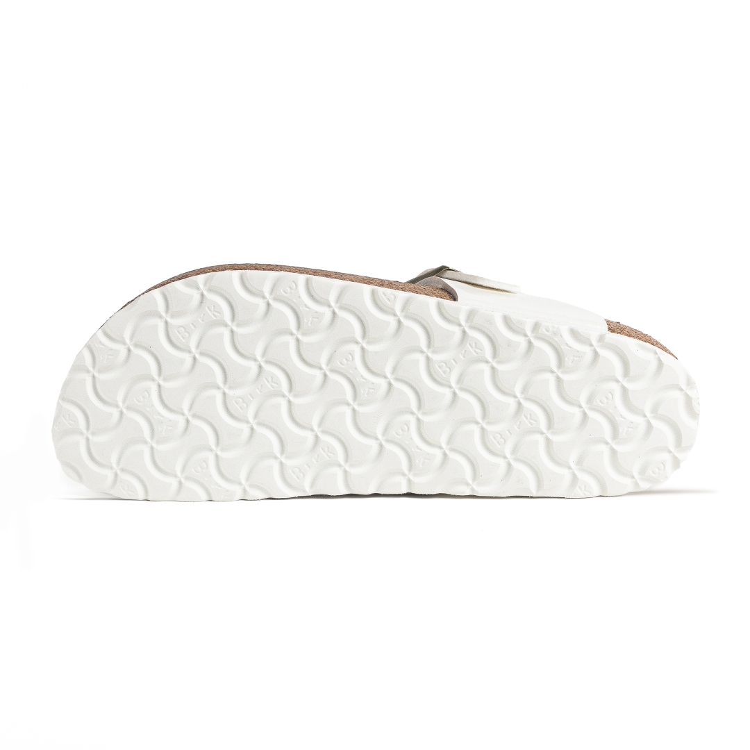 Dép Birkenstock Gizeh Birko Flor ‘White’ 745531