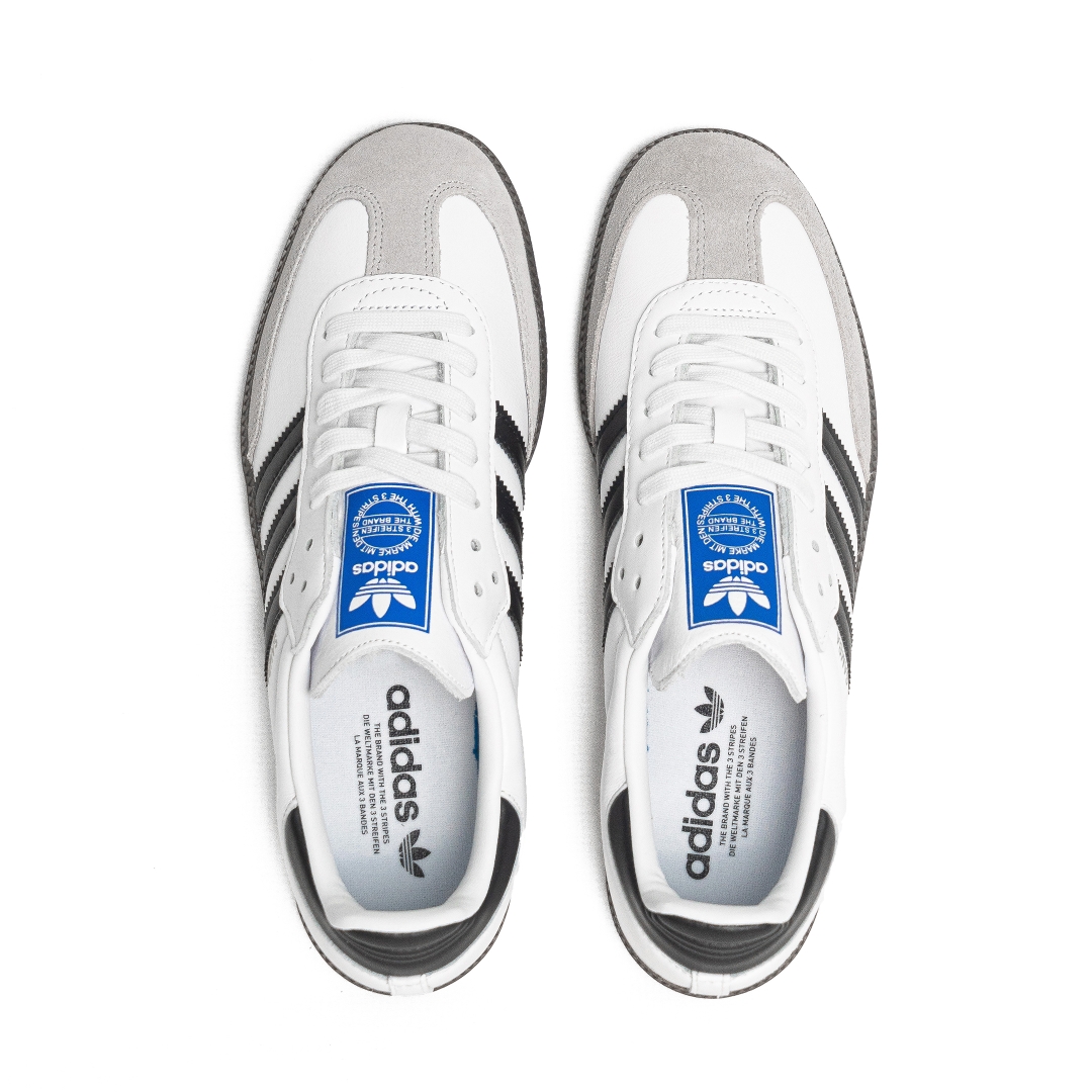 Adidas Samba OG White Black Gum - B75806