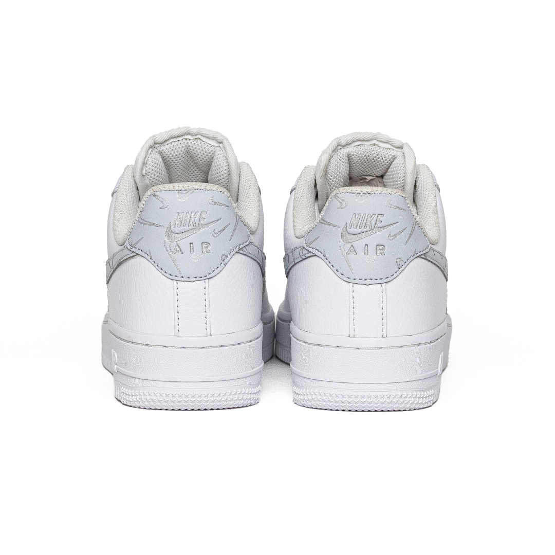 Nike Air Force 1 White Metallic Silver DV2237-100