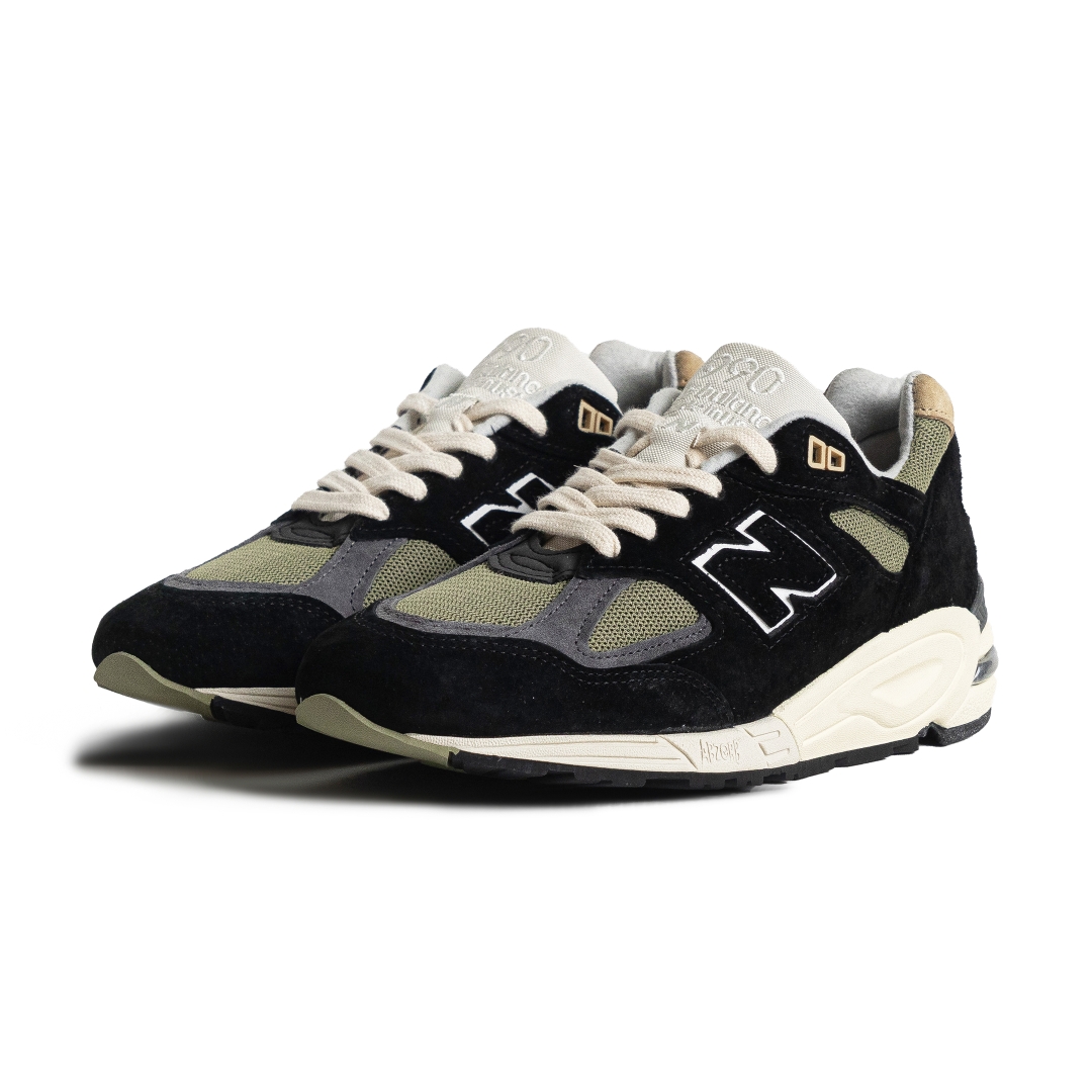 New Balance 990v2 MiUSA Teddy Santis Black True Camo - M990TE2