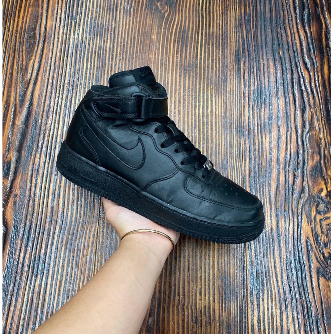 Af2217 - AF1 Mid Black - 40