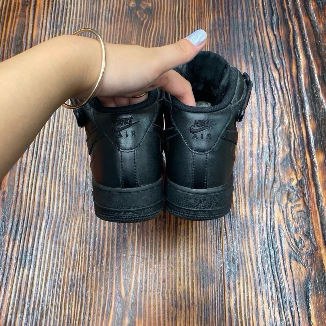 Af2217 - AF1 Mid Black - 40