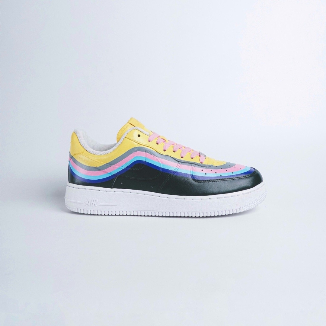 af2651 - AF1 Low White Custom FB - 44.5