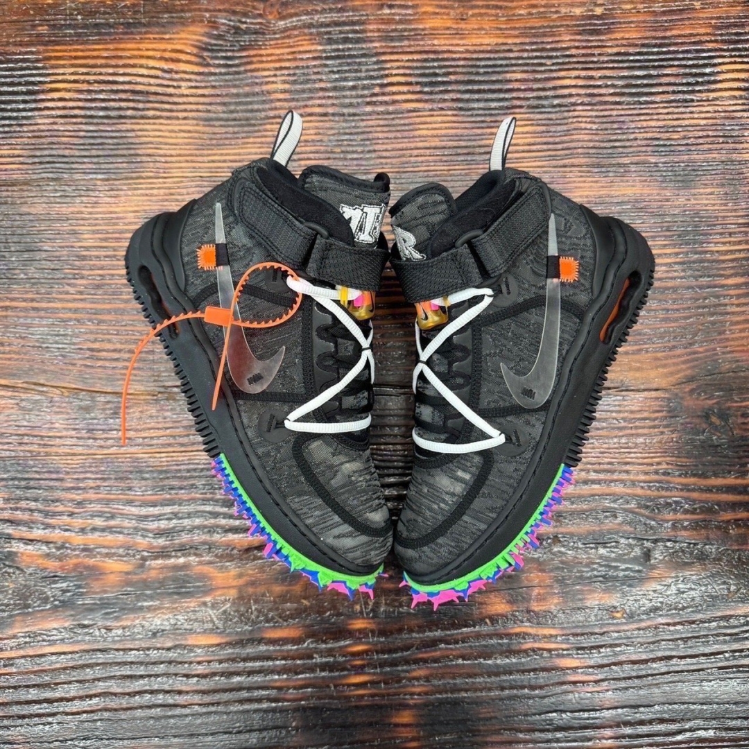 af2745 - AF1 Mid X OFF WHITE Black DS FB - 41