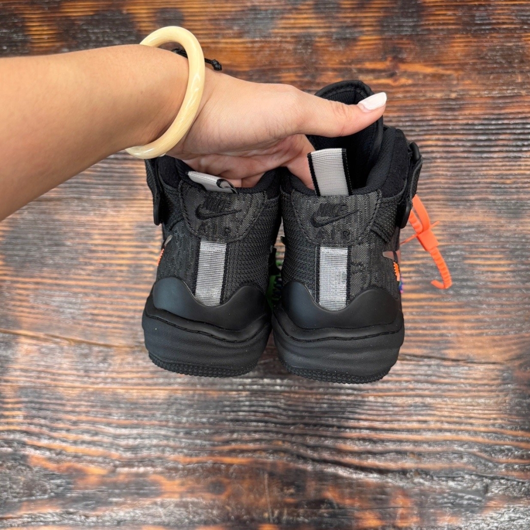 af2745 - AF1 Mid X OFF WHITE Black DS FB - 41