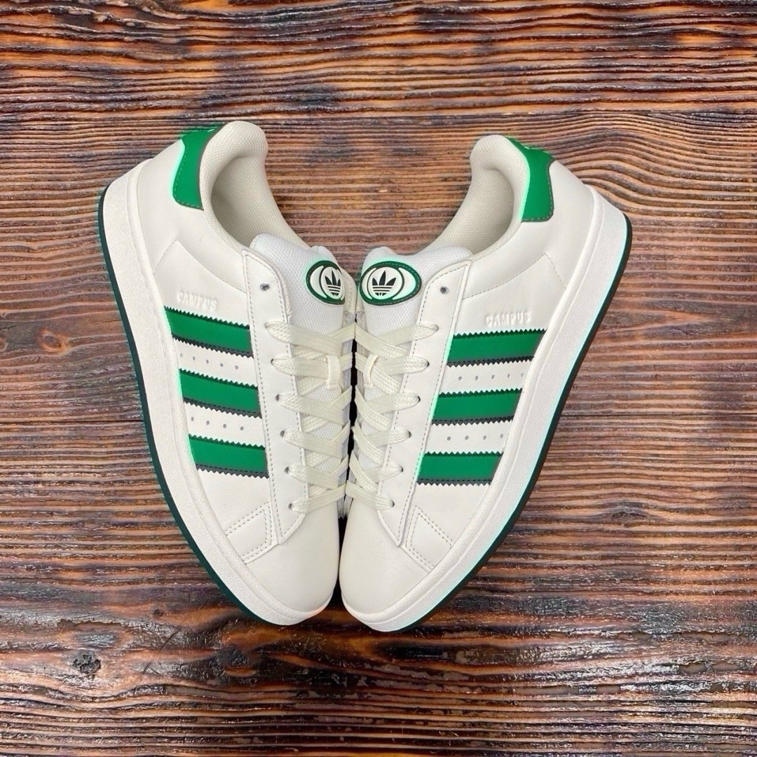 cs2170 - ADD CAMPUS 00 GREEN WHITE DS FB - 44.5