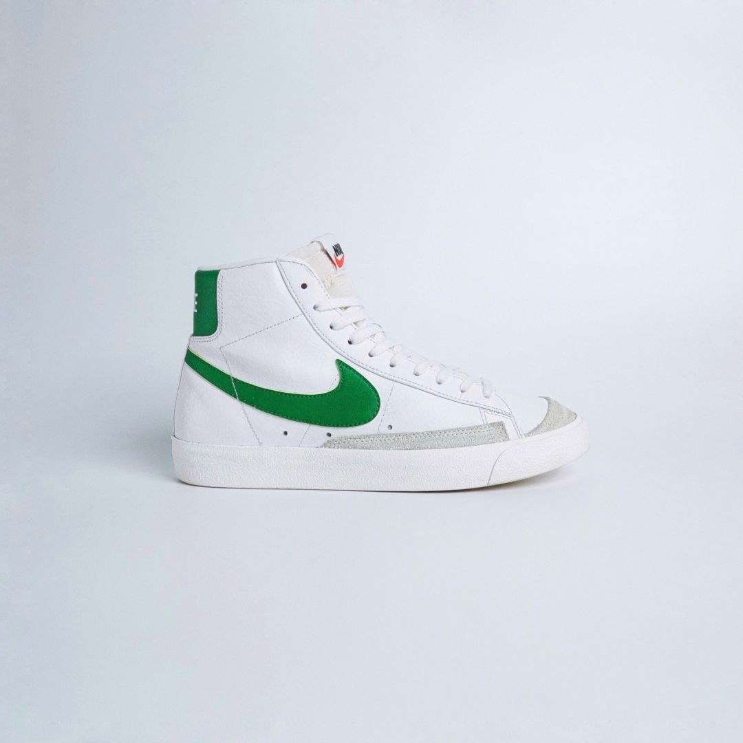 cs3418 - Blazer Mid 77 White Green - 41