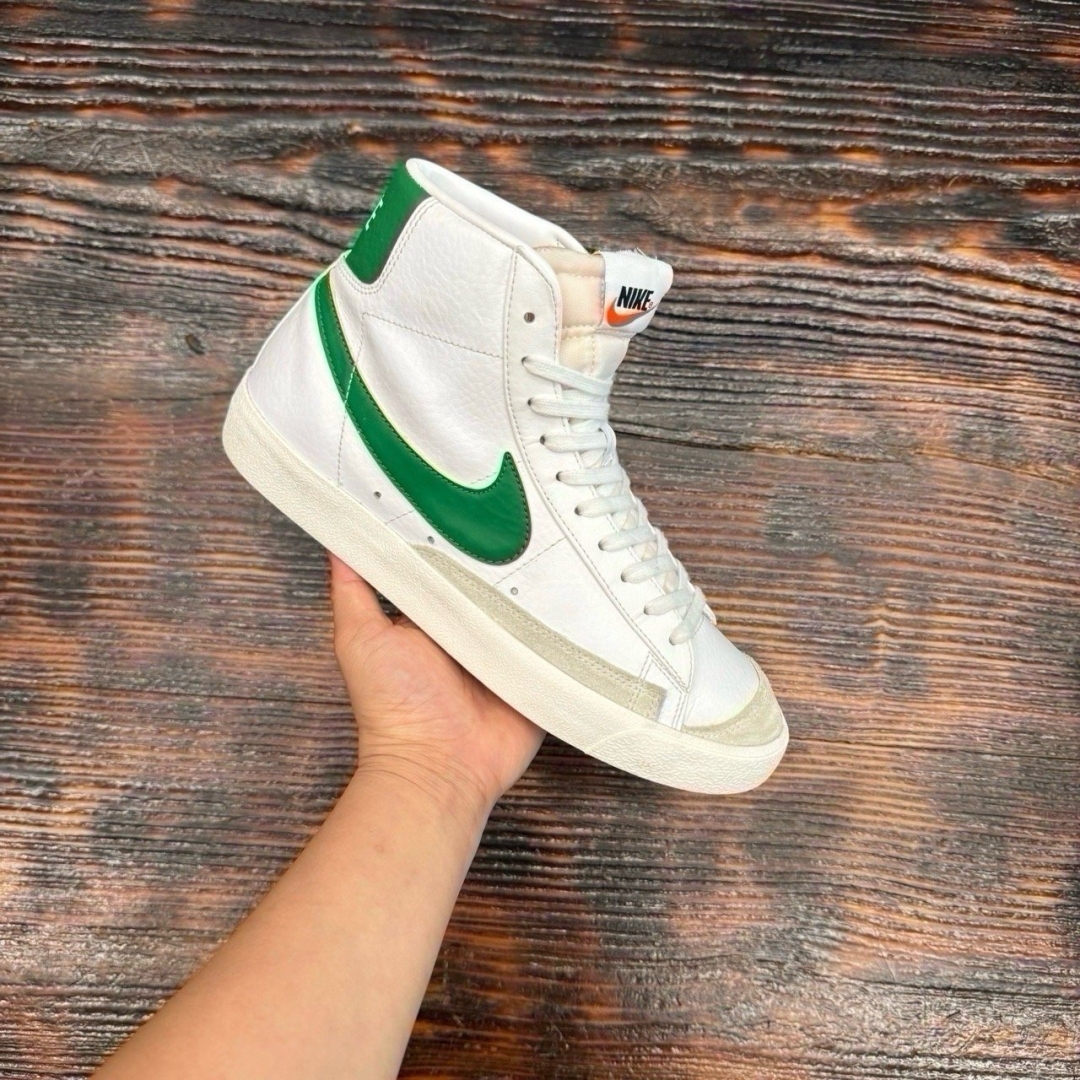 cs3418 - Blazer Mid 77 White Green - 41