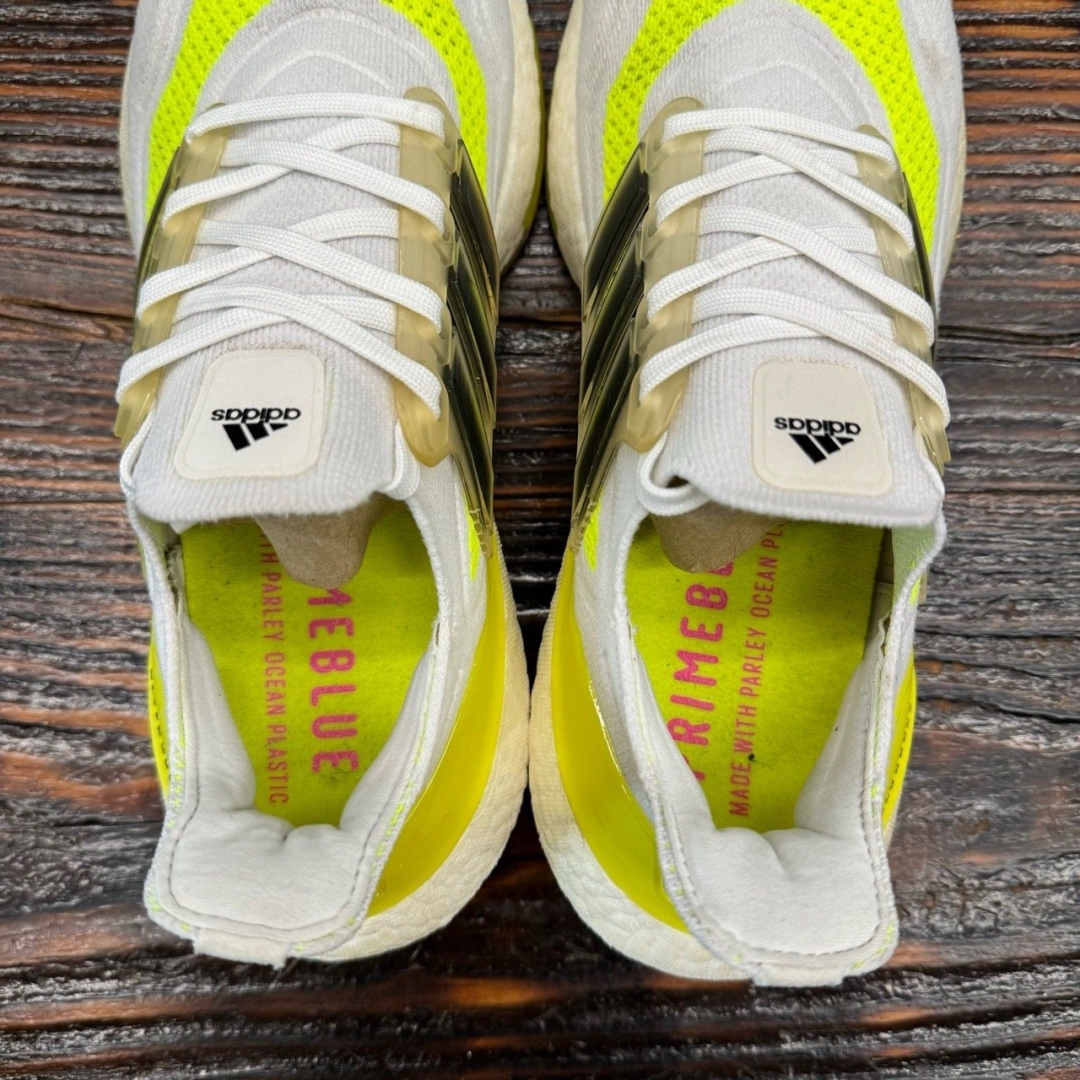 cs3675 - Ultraboost 21 White Solar Yellow - 41