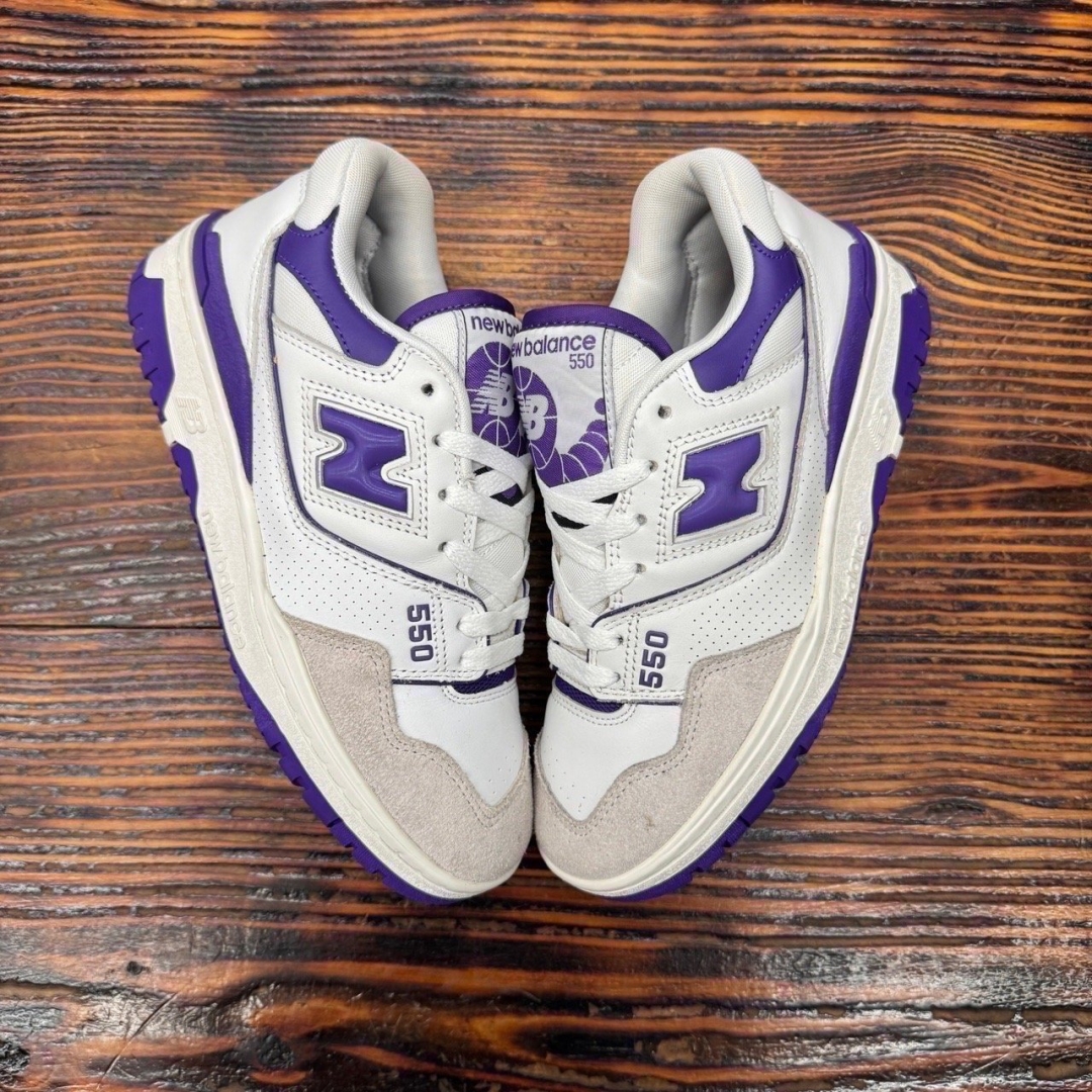 cs3897 - NBL550 White Purple - 38.5