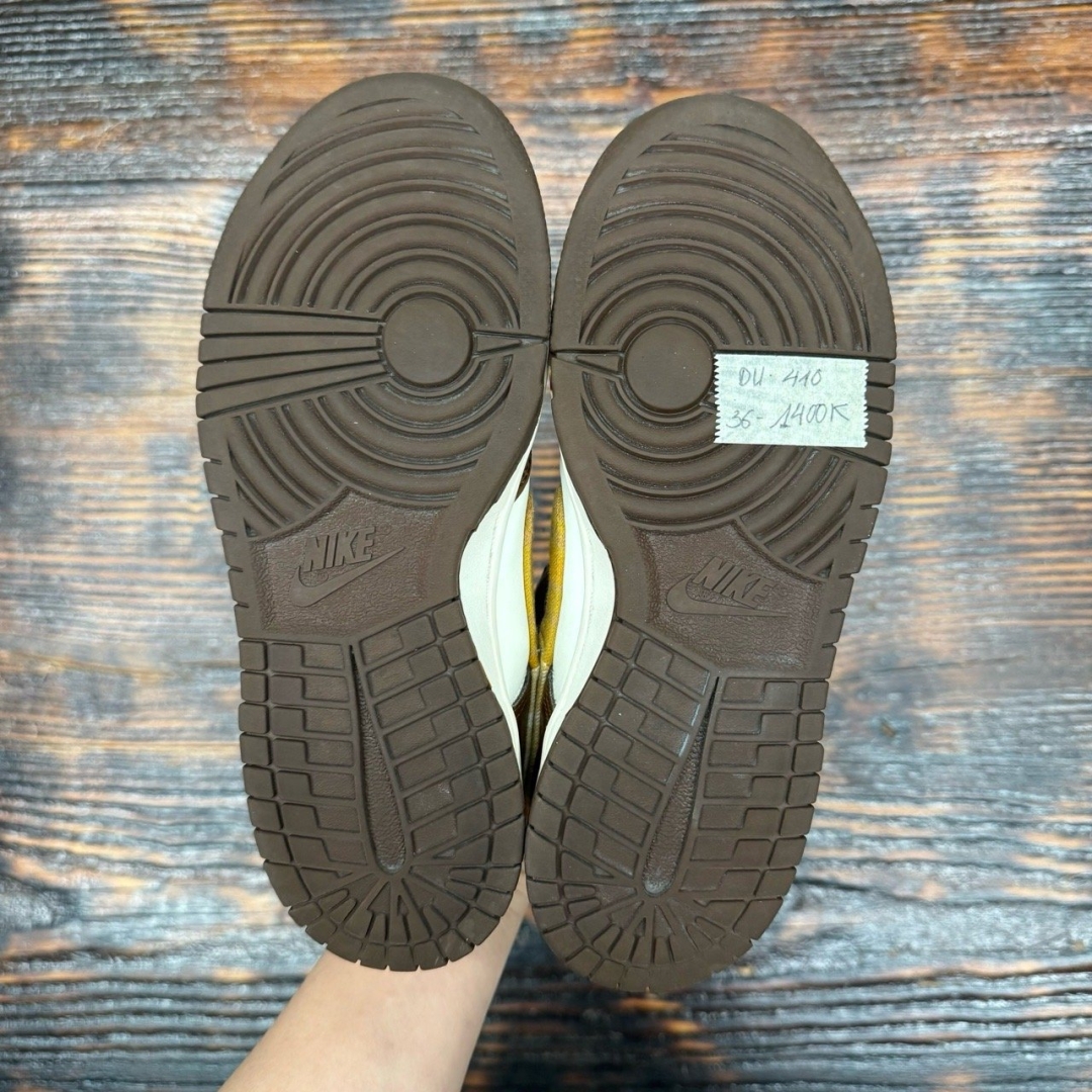 du410 - Dunk Low Plaid Brown - 36