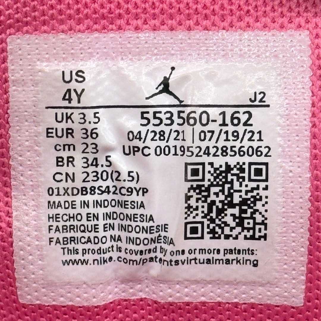 Jd2201 - 1s Low White Pinksicle FB - 36