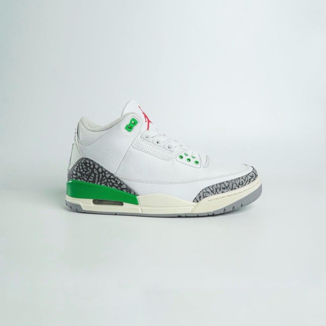 Jd2442 - Jordan 3 Lucky Green FB - 42.5