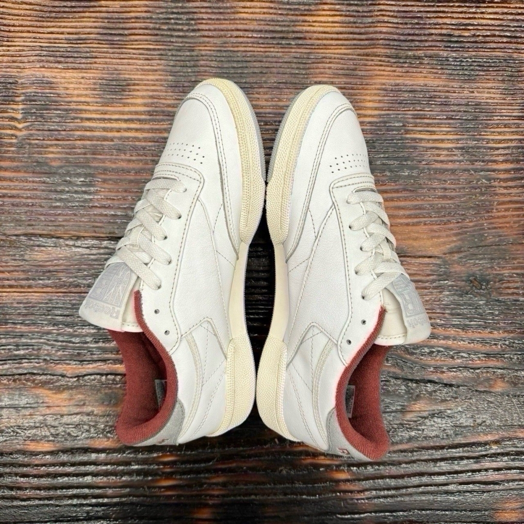 RB65 - Reebok Club C 85 White Red Ds - 40