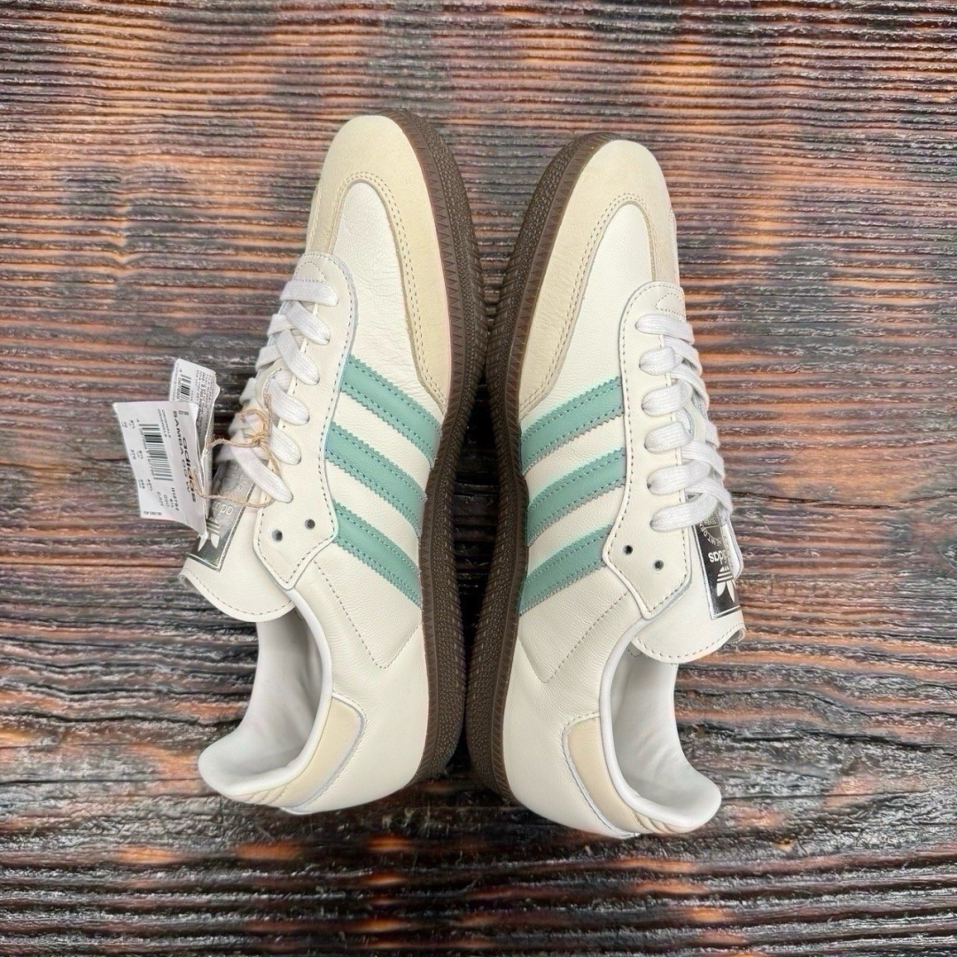 Samba OG White Hazy Green Ds FB