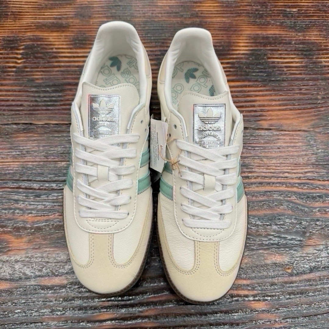 Samba OG White Hazy Green Ds FB