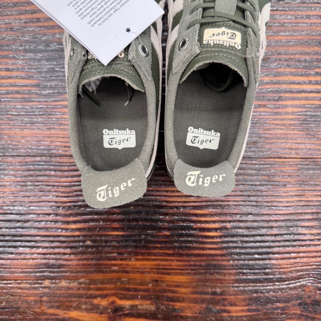 cs3983 - Onitsuka Tiger SD Vin Green Ivory DS FB - 36