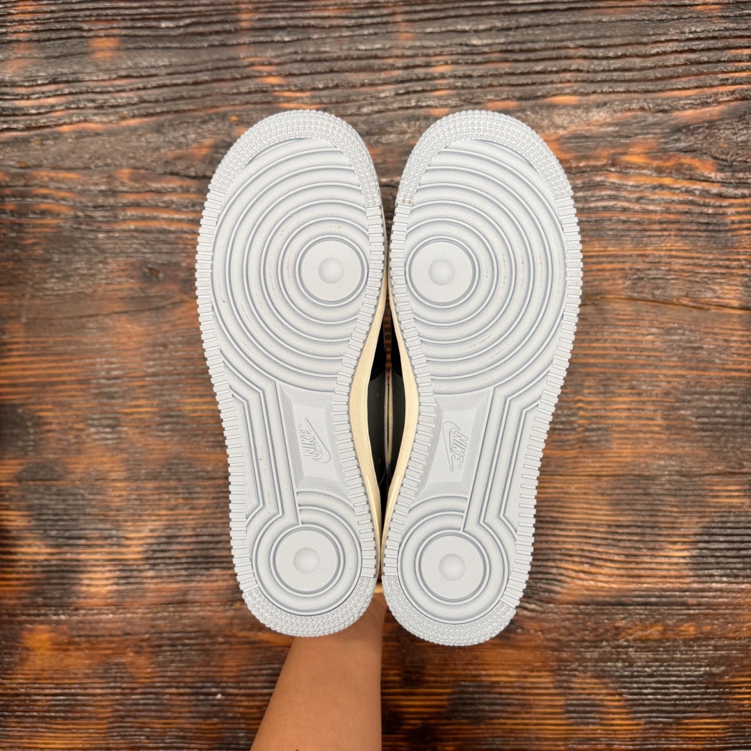 IB7676001 AF1 LOW BLACK IRON GREY DS