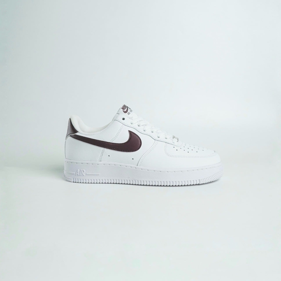 FJ4146112 AF1 LOW WHITE BURGUNDY DS