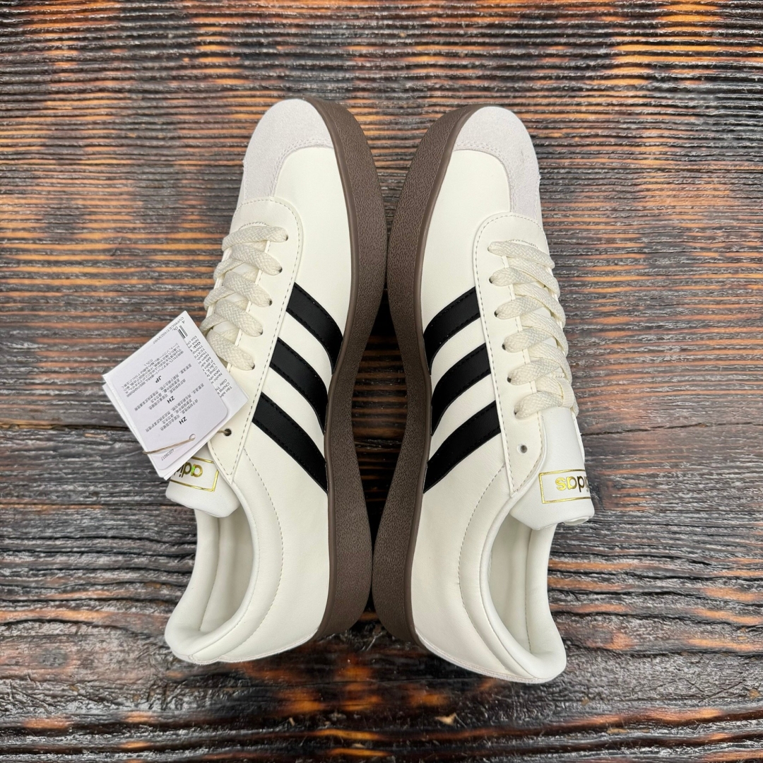 JI0497 - ADIDAS COURT VL 2.0 CREAM BLACK DS FB