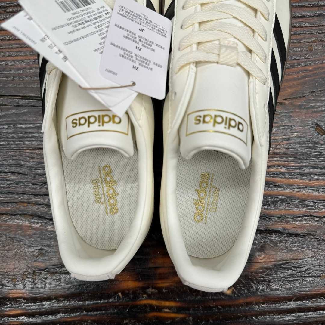 JI0497 - ADIDAS COURT VL 2.0 CREAM BLACK DS FB