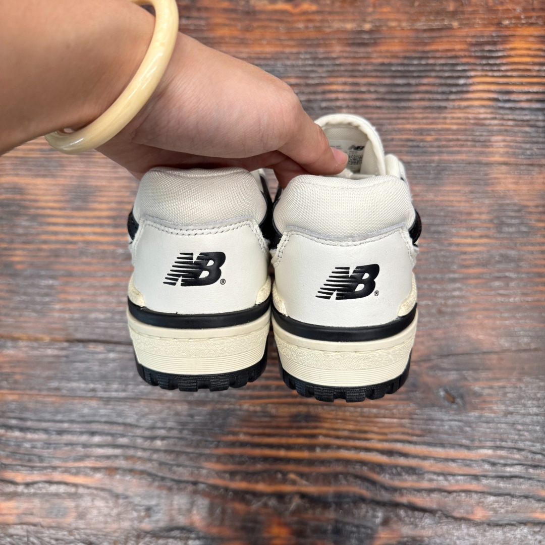 CS4057 - NEWBALANCE 550 CREAM BLACK FB - 36