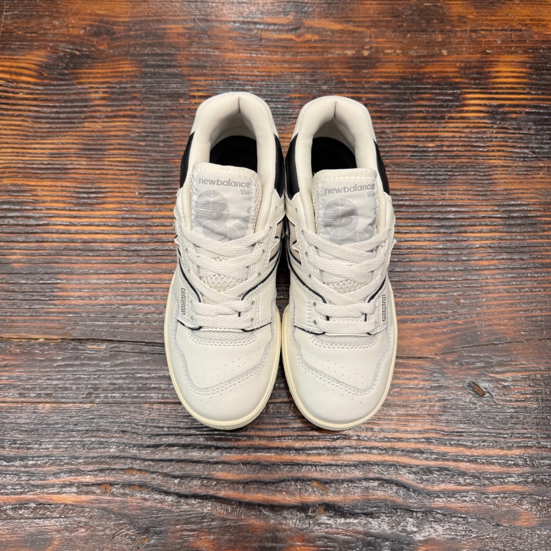 CS4057 - NEWBALANCE 550 CREAM BLACK FB - 36