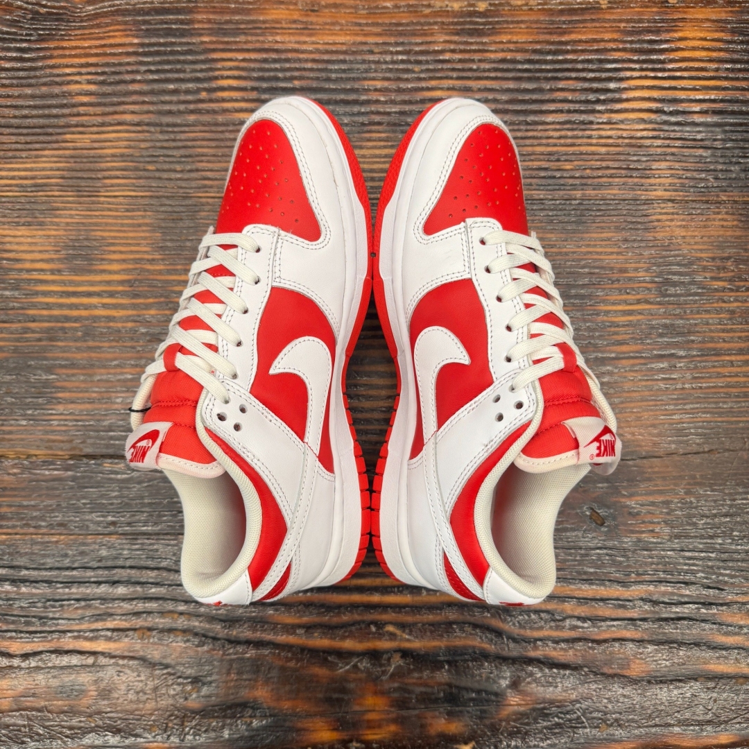 DU465 - NIKE DUNK WHITE UNIVERSITY RED DS FB - 40