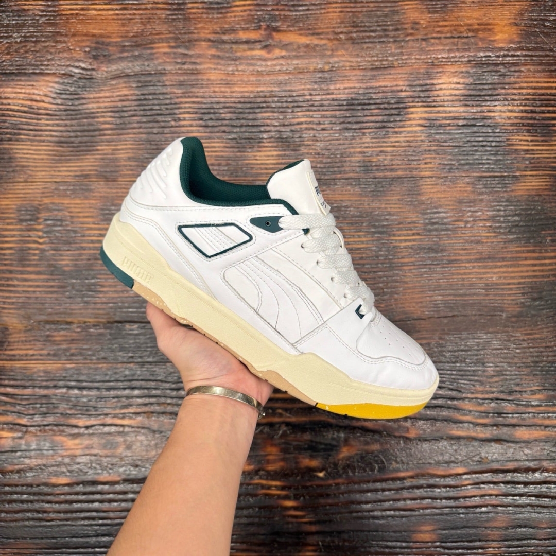 CS4117 - PUMA SLIPSTREAM WHITE GREEN - 43