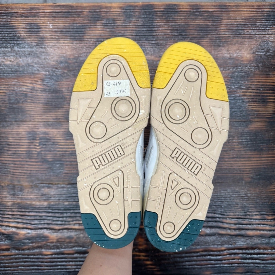 CS4117 - PUMA SLIPSTREAM WHITE GREEN - 43