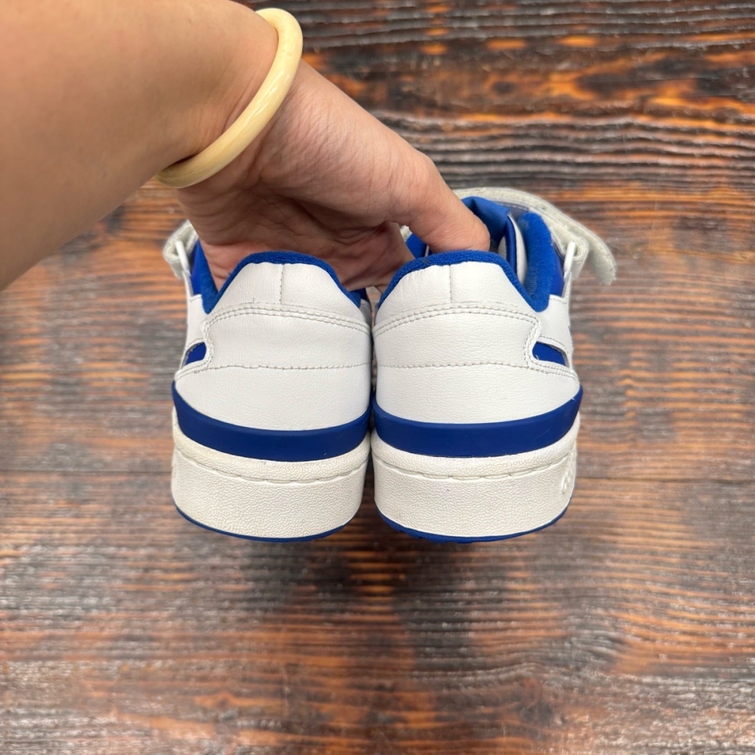 CS4147 - ADIDAS FORUM LOW WHITE BLUE - 41